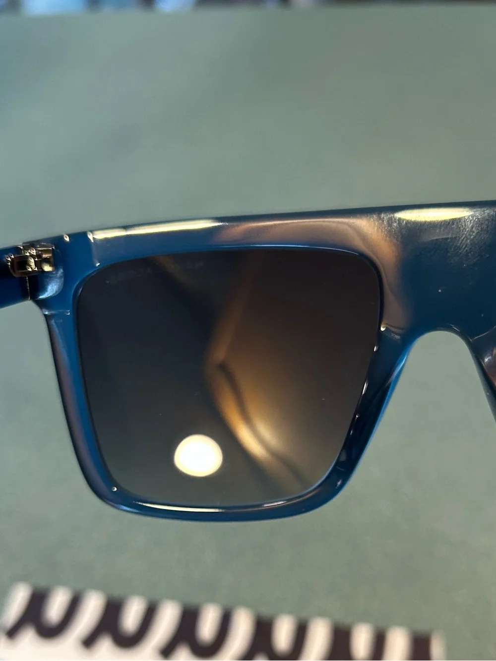 Marc Jacobs Women's Square Blue Sunglasses